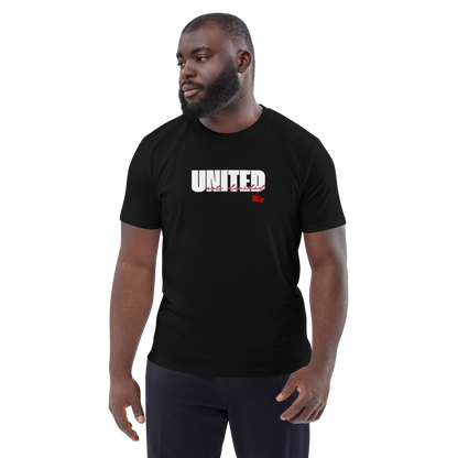 United not Divided Canada - Unisex Organic Cotton - On Dark Colored Tee 👕