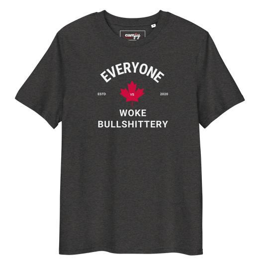 Woke Bullshittery - Unisex Organic Cotton - On Dark Colored Tee 👕