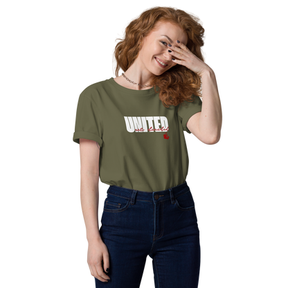 United not Divided Canada - Unisex Organic Cotton - On Dark Colored Tee 👕