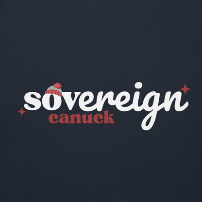 Sovereign Canuck - Unisex Cotton - Dark Coloured Hoodie