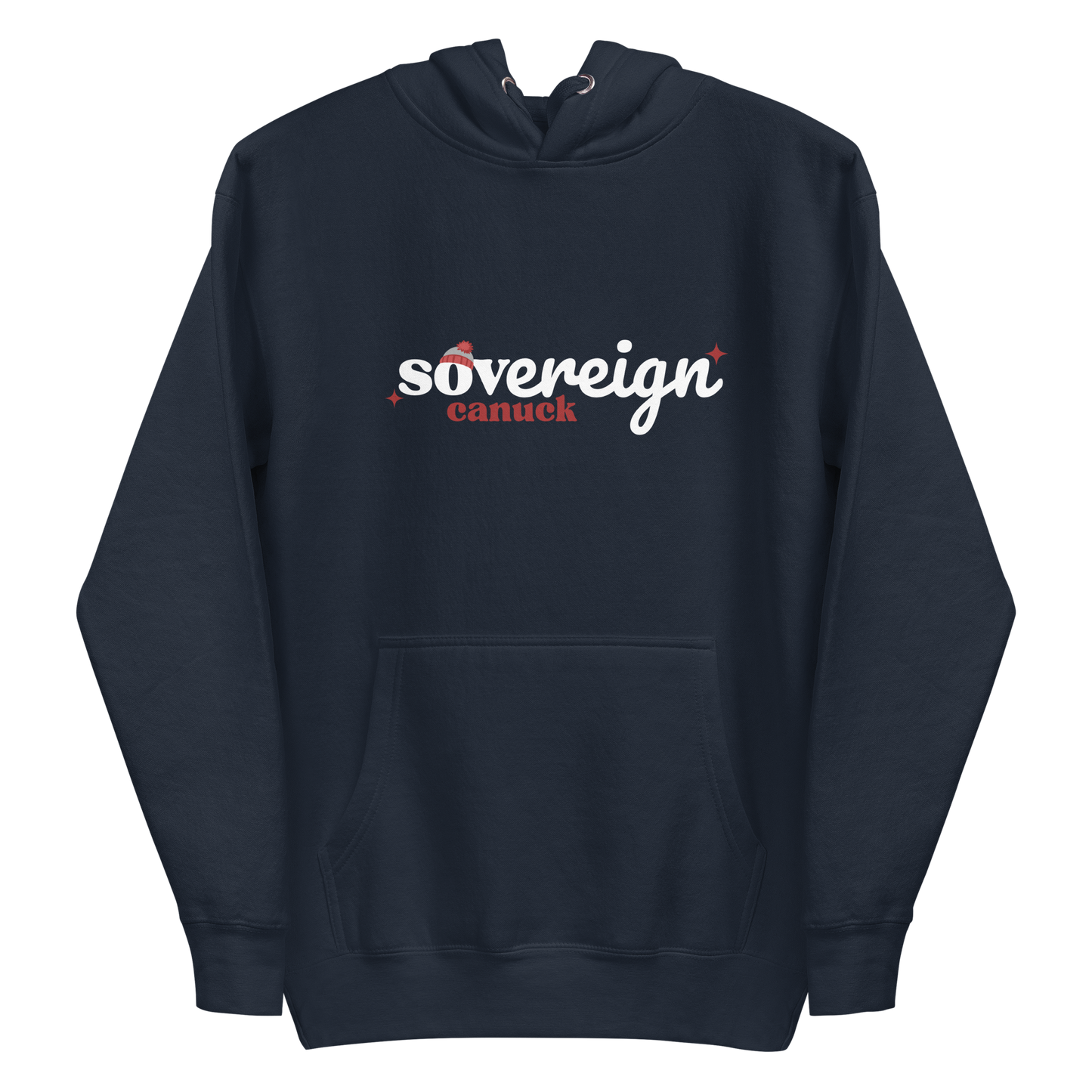 Sovereign Canuck - Unisex Cotton - Dark Coloured Hoodie