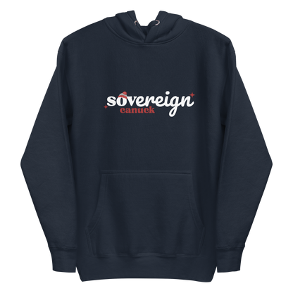 Sovereign Canuck - Unisex Cotton - Dark Coloured Hoodie